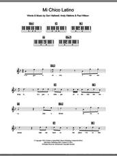 Cover icon of Mi Chico Latino sheet music for piano solo (chords, lyrics, melody) by Geri Halliwell, Andy Watkins and Paul Wilson, intermediate piano (chords, lyrics, melody)