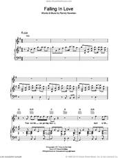 Cover icon of Falling In Love sheet music for voice, piano or guitar by Randy Newman, intermediate skill level