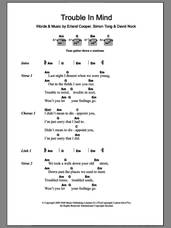 Cover icon of Trouble In Mind sheet music for guitar (chords) by Erland and The Carnival, David Nock, Erland Cooper and Simon Tong, intermediate skill level