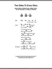 Cover icon of Two Sides To Every Story sheet music for guitar (chords) by Ben Folds Five, Hallgeir Rustan, Mikkel Eriksen, R. Neville, Sylvia Robinson and Tor Erik Hermansen, intermediate skill level
