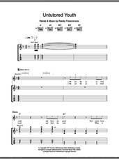 Cover icon of Untutored Youth sheet music for guitar (tablature) by The Hives and Randy Fitzsimmons, intermediate skill level