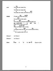 Cover icon of U Make Me Wanna sheet music for guitar (chords) by John McLaughlin, Miscellaneous, Harry Wilkins and Steve Robson, intermediate skill level