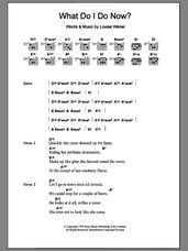Cover icon of What Do I Do Now? sheet music for guitar (chords) by Sleeper, intermediate skill level