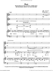 Cover icon of Run (arr. Jeremy Birchall) sheet music for choir (SSA: soprano, alto) by Snow Patrol, Jeremy Birchall and Leona Lewis, intermediate skill level