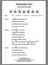 Cover icon of Woodcutter's Son sheet music for guitar (chords) by Paul Weller, intermediate skill level