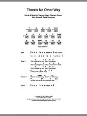 Cover icon of There's No Other Way sheet music for guitar (chords) by Blur, Alex James, Damon Albarn, David Rowntree and Graham Coxon, intermediate skill level