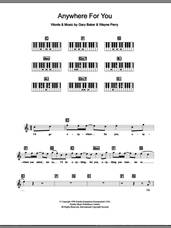 Cover icon of Anywhere For You sheet music for piano solo (chords, lyrics, melody) by Backstreet Boys, Gary Baker and Wayne Perry, intermediate piano (chords, lyrics, melody)