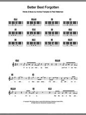 Cover icon of Better Best Forgotten sheet music for piano solo (chords, lyrics, melody) by Steps, Andrew Frampton and Pete Waterman, intermediate piano (chords, lyrics, melody)