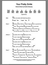 Cover icon of Your Pretty Smile sheet music for guitar (chords) by Damien Dempsey, intermediate skill level