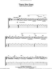 Cover icon of There She Goes sheet music for guitar (tablature) by The La's and Lee Mavers, intermediate skill level