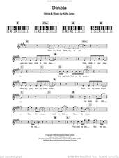 Cover icon of Dakota sheet music for piano solo (chords, lyrics, melody) by Stereophonics and Kelly Jones, intermediate piano (chords, lyrics, melody)