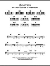 Cover icon of Eternal Flame sheet music for piano solo (chords, lyrics, melody) by The Bangles, Atomic Kitten, Attomic Kitten, Billy Steinberg, Susanna Hoffs and Tom Kelly, intermediate piano (chords, lyrics, melody)