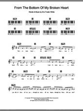 Cover icon of From The Bottom Of My Broken Heart sheet music for piano solo (chords, lyrics, melody) by Britney Spears and Eric Foster White, intermediate piano (chords, lyrics, melody)
