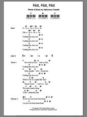 Cover icon of Hot Hot Hot sheet music for piano solo (chords, lyrics, melody) by Buster Poindexter and Alphonsus Cassell, intermediate piano (chords, lyrics, melody)