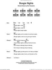Cover icon of Boogie Nights sheet music for piano solo (chords, lyrics, melody) by Heatwave and Rod Temperton, intermediate piano (chords, lyrics, melody)