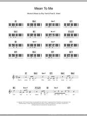 Cover icon of Mean To Me (from Love Me Or Leave Me) sheet music for piano solo (chords, lyrics, melody) by Ella Fitzgerald, Fred Ahlert and Roy Turk, intermediate piano (chords, lyrics, melody)