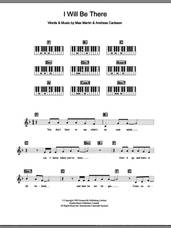 Cover icon of I Will Be There sheet music for piano solo (chords, lyrics, melody) by Britney Spears, Andreas Carlsson and Max Martin, intermediate piano (chords, lyrics, melody)