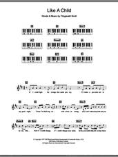 Cover icon of Like A Child sheet music for piano solo (chords, lyrics, melody) by Backstreet Boys and Fitzgerald Scott, intermediate piano (chords, lyrics, melody)