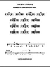 Cover icon of Once In A Lifetime sheet music for piano solo (chords, lyrics, melody) by Leslie Bricusse and Anthony Newley, intermediate piano (chords, lyrics, melody)