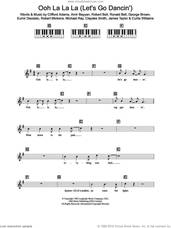 Cover icon of Ooh La La La (Let's Go Dancin') sheet music for piano solo (chords, lyrics, melody) by Kool And The Gang, Amir Bayyan, Claydes Smith, Clifford Adams, Curtis Williams, Eumir Deodato, George Brown, James Taylor, Michael Ray, Robert Bell, Robert Mickens and Ronald Bell, intermediate piano (chords, lyrics, melody)