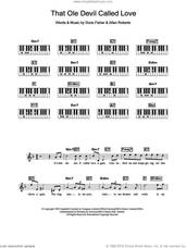 Cover icon of That Ole Devil Called Love sheet music for piano solo (chords, lyrics, melody) by Diana Krall, Allan Roberts and Doris Fisher, intermediate piano (chords, lyrics, melody)