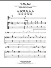 Cover icon of To The End sheet music for guitar (tablature) by Blur, Alex James, Damon Albarn, David Rowntree and Graham Coxon, intermediate skill level