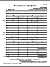 Cover icon of Where's The Line To See Jesus? (complete set of parts) sheet music for orchestra/band (Orchestra) by Keith Christopher, Chris Loesch and Steve Haupt, intermediate skill level