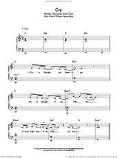 Cover icon of Cry sheet music for piano solo by Alex Parks, Gary Clark and Mark Hewardine, easy skill level