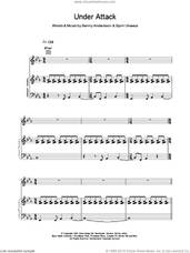 Cover icon of Under Attack sheet music for voice, piano or guitar by ABBA and Bjorn Ulvaeus, intermediate skill level