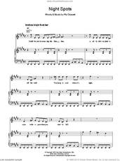 Cover icon of Night Spots sheet music for voice, piano or guitar by The Cars and Ric Ocasek, intermediate skill level