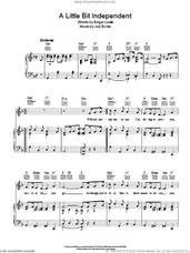 Cover icon of A Little Bit Independent sheet music for voice, piano or guitar by Joe Burke, Edgar Leslie and Joseph Burke, intermediate skill level