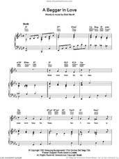 Cover icon of A Beggar In Love sheet music for voice, piano or guitar by Bob Merrill, intermediate skill level