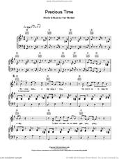 Cover icon of Precious Time sheet music for voice, piano or guitar by Van Morrison, intermediate skill level