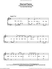 Cover icon of Eternal Flame sheet music for piano solo by The Bangles, Atomic Kitten, Attomic Kitten, Billy Steinberg, Susanna Hoffs and Tom Kelly, easy skill level