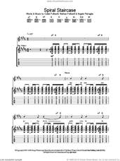 Cover icon of Spiral Staircase sheet music for guitar (tablature) by Kings Of Leon, Angelo Petraglia, Caleb Followill and Nathan Followill, intermediate skill level