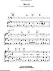 Cover icon of Sophia sheet music for voice, piano or guitar by Laura Marling, intermediate skill level