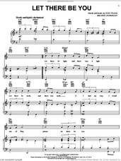 Cover icon of Let There Be You sheet music for voice, piano or guitar by The Five Keys, Dave Cavanaugh and Victor Young, intermediate skill level