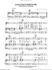 Cover icon of Love's Got A Hold On Me sheet music for voice, piano or guitar by Chris de Burgh, intermediate skill level