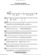 Cover icon of The Way You Move sheet music for voice and other instruments (fake book) by Antwan Patton, OutKast, Carlton Mahone and Patrick Brown, intermediate skill level