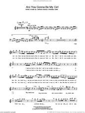 Cover icon of Are You Gonna Be My Girl sheet music for voice and other instruments (fake book) by Nic Cester and Cameron Muncey, intermediate skill level