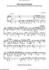 Cover icon of Will And Elizabeth sheet music for piano solo by Klaus Badelt, intermediate skill level