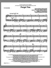 Cover icon of Forget You (complete set of parts) sheet music for orchestra/band (Rhythm) by Bruno Mars, Ari Levine, Brody Brown, Philip Lawrence, Thomas Callaway, Adam Anders, Cee Lo Green, Glee Cast, Mac Huff and Peer Astrom, intermediate skill level