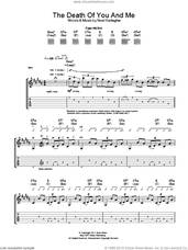 Cover icon of The Death Of You And Me sheet music for guitar (tablature) by Noel Gallagher's High Flying Birds and Noel Gallagher, intermediate skill level