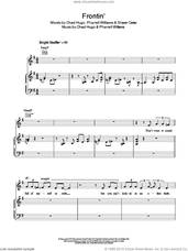 Cover icon of Frontin' sheet music for voice, piano or guitar by Jamie Cullum, Pharrell Williams, Chad Hugo and Shawn Carter, intermediate skill level