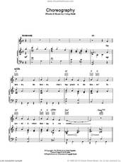 Cover icon of Choreography sheet music for voice, piano or guitar by Danny Kaye and Irving Berlin, intermediate skill level