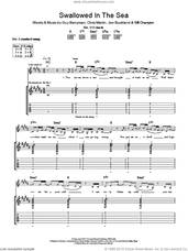 Cover icon of Swallowed In The Sea sheet music for guitar (tablature) by Coldplay, Chris Martin, Guy Berryman, Jon Buckland and Will Champion, intermediate skill level