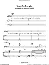 Cover icon of She's Got That Vibe sheet music for voice, piano or guitar by Robert Kelly and Barry Hankerson, intermediate skill level