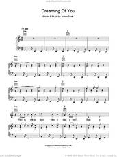 Cover icon of Dreaming Of You sheet music for voice, piano or guitar by The Coral and James Skelly, intermediate skill level