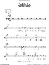 Cover icon of The Bitter End sheet music for voice and other instruments (fake book) by Placebo, Brian Molko, Stefan Olsdal and Steve Hewitt, intermediate skill level