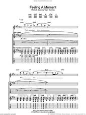 Cover icon of Feeling A Moment sheet music for guitar (tablature) by Feeder and Grant Nicholas, intermediate skill level